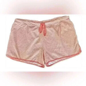 Carole Hochman Pink and White stripes Pajamas Sleeping Shorts (59)